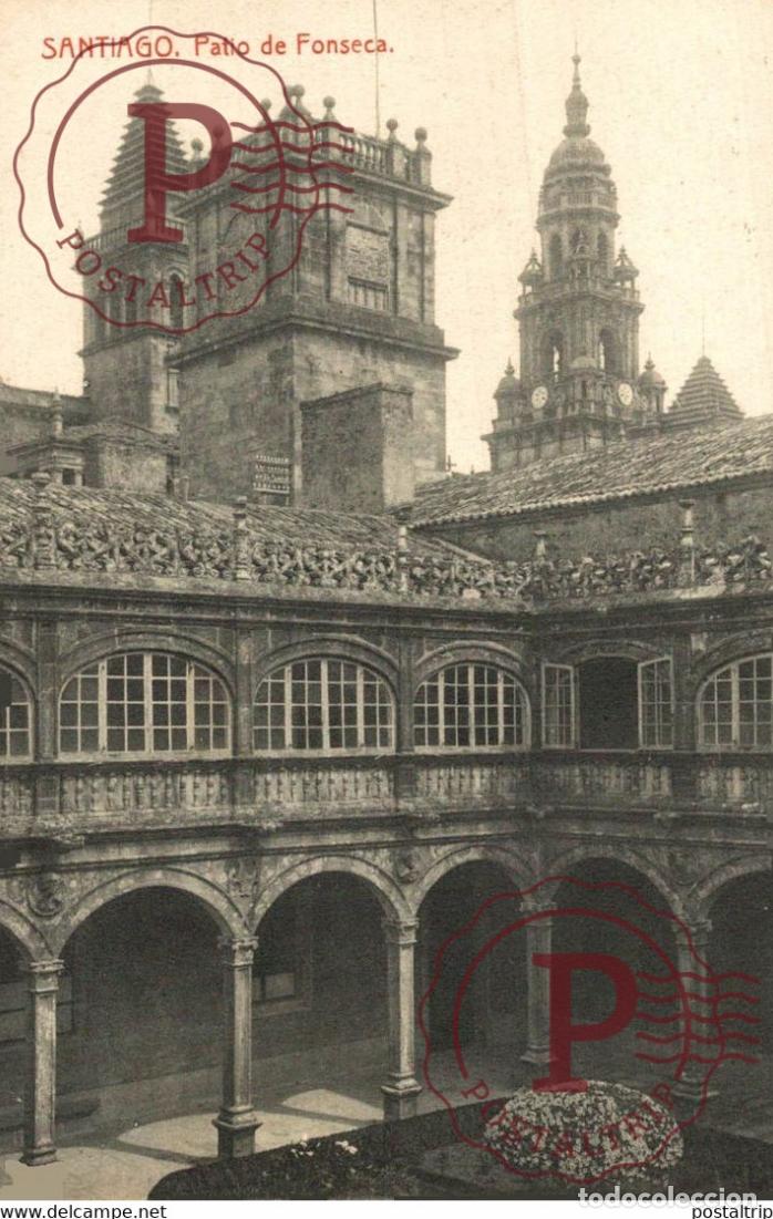 Postales: SANTIAGO PATIO DE FONSECA GALICIA ESPA&Ntilde;A ESPAGNE