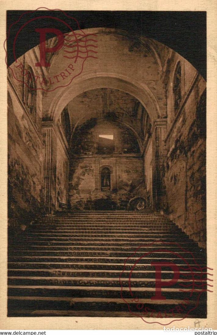 Postales: MONASTERIO DE OSERA ESCALERA DE HONOR SIGLO XVII GALICIA ESPA&Ntilde;A ESPAGNE