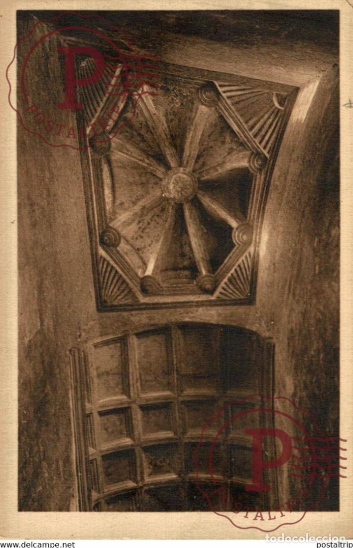 Cartoline: MONASTERIO DE OSERA CAPRICHOSA CUPULINA DE LA LINTERNA PLATERESA SIGLO XVI GALICIA ESPA&Ntilde;A ESPAGNE