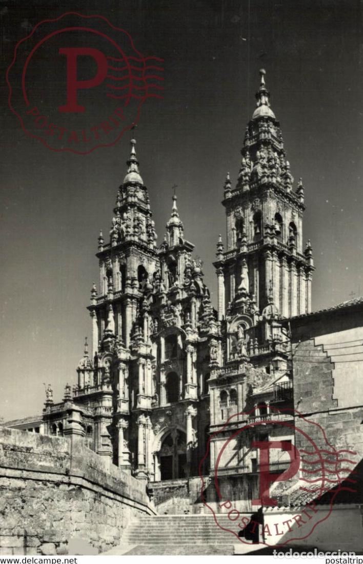 Cartoline: SANTIAGO DE COMPOSTELA CATEDRAL FACHADA DEL OBRADOIRO BARROCO GALICIA ESPA&Ntilde;A ESPAGNE