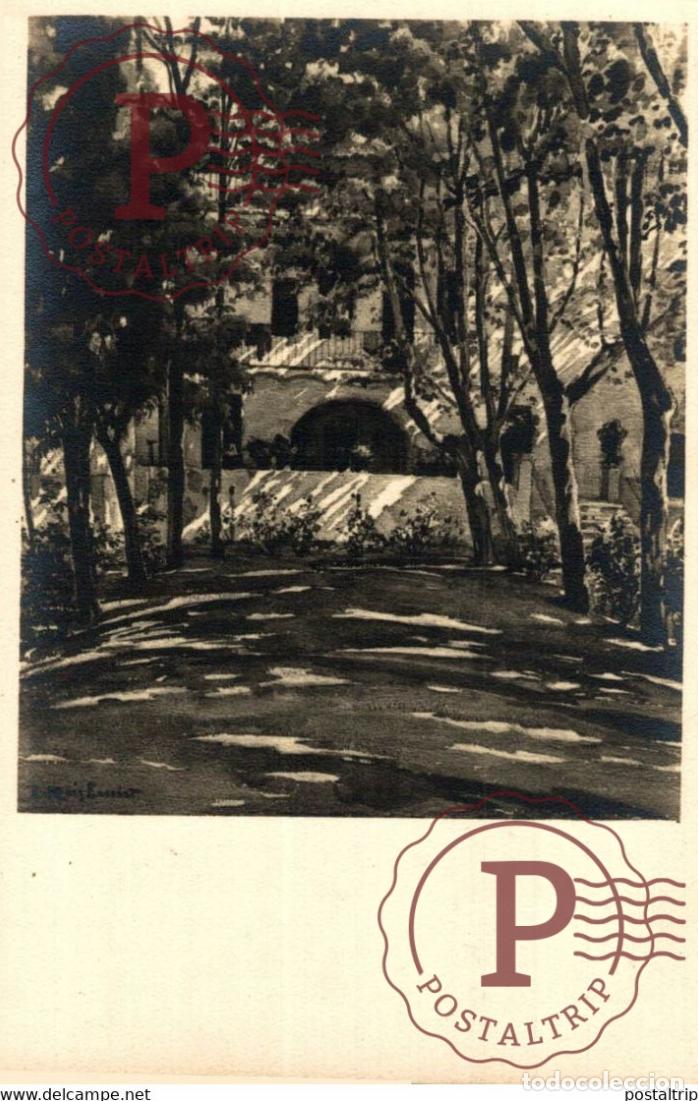 Cartoline: LA CORU&Ntilde;A PATIO DE LA MASIA BLANCA ESPLUGA DE FRANCOLI GALICIA ESPA&Ntilde;A ESPAGNE