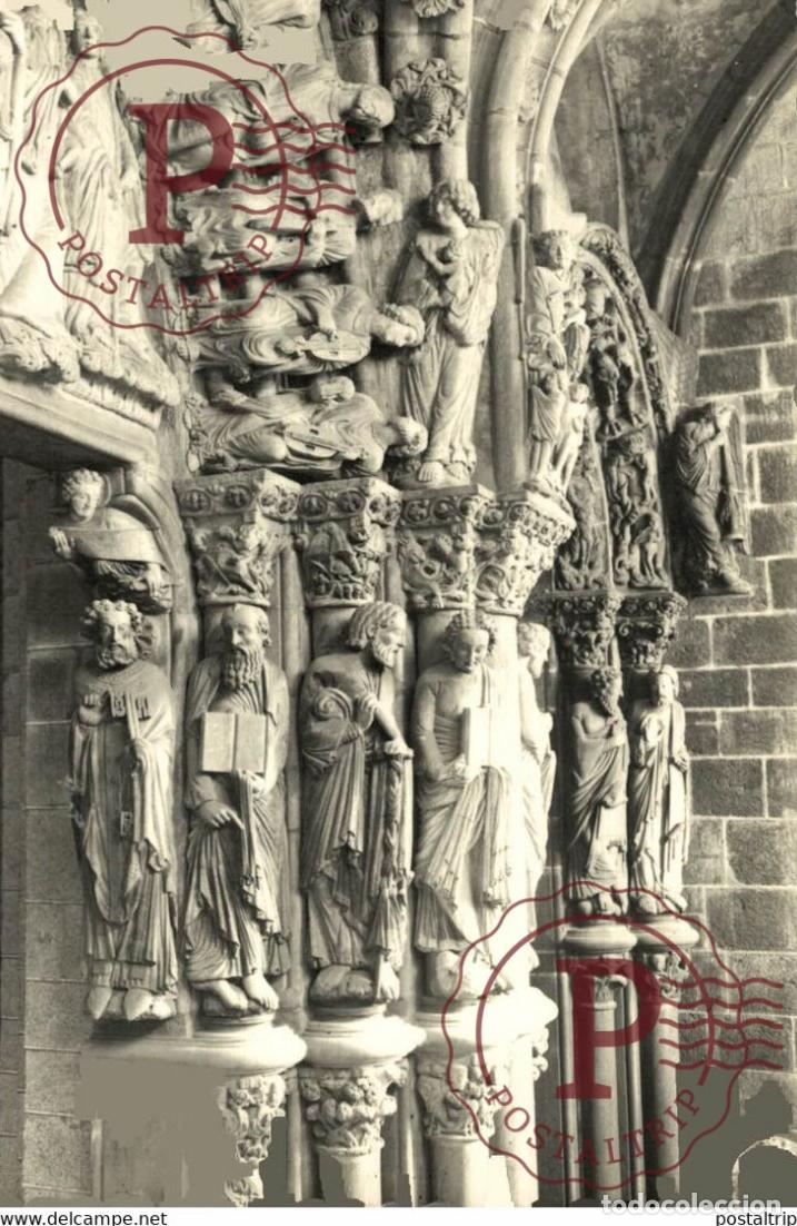 Cartoline: SANTIAGO DE COMPOSTELA CATEDRAL GRUPO DE APOSTOLES GALICIA ESPA&Ntilde;A ESPAGNE