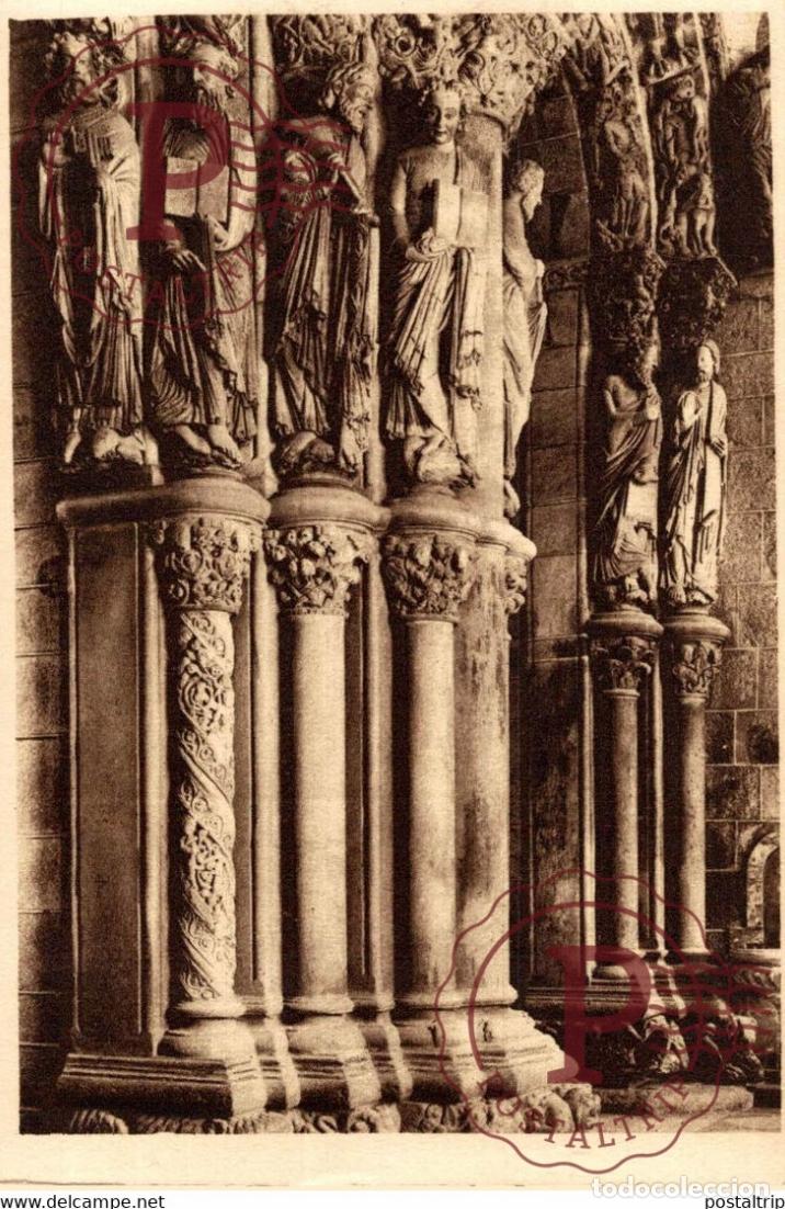 Cartoline: SANTIAGO CATEDRAL PORTICO DE LA GLORIA GALICIA ESPA&Ntilde;A ESPAGNE