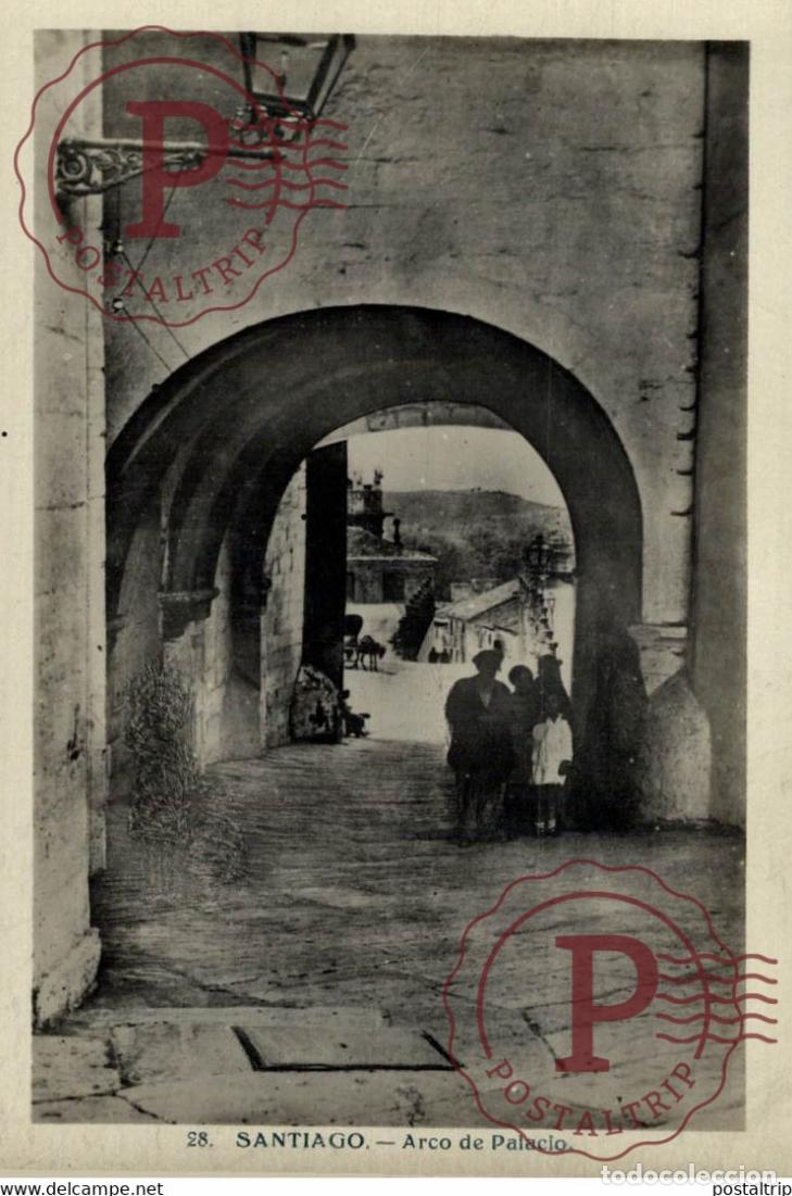 Cartoline: SANTIAGO DE COMPOSTELA RUA NUEVA GALICIA ESPA&Ntilde;A ESPAGNE