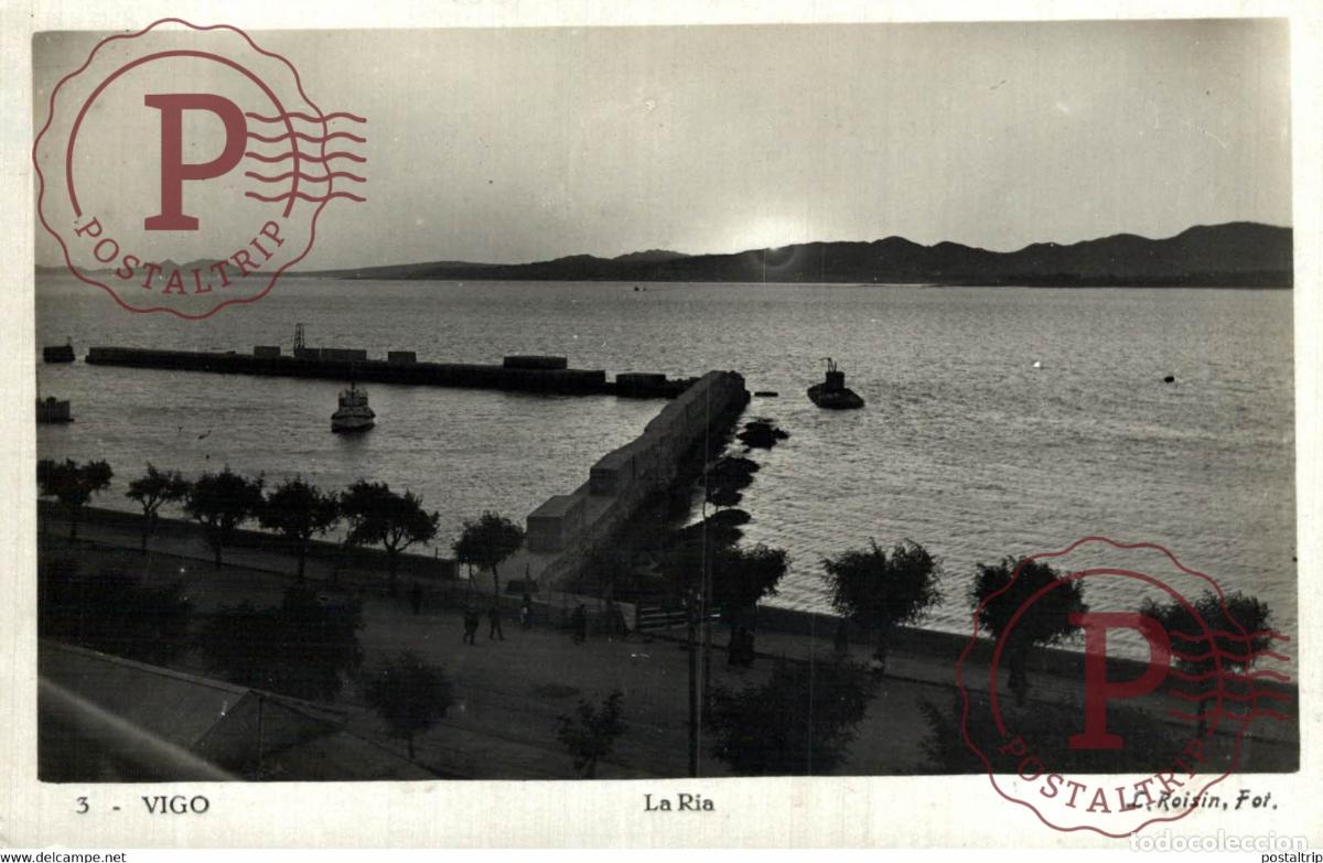 Cartoline: VIGO LA RIA GALICIA ESPA&Ntilde;A ESPAGNE