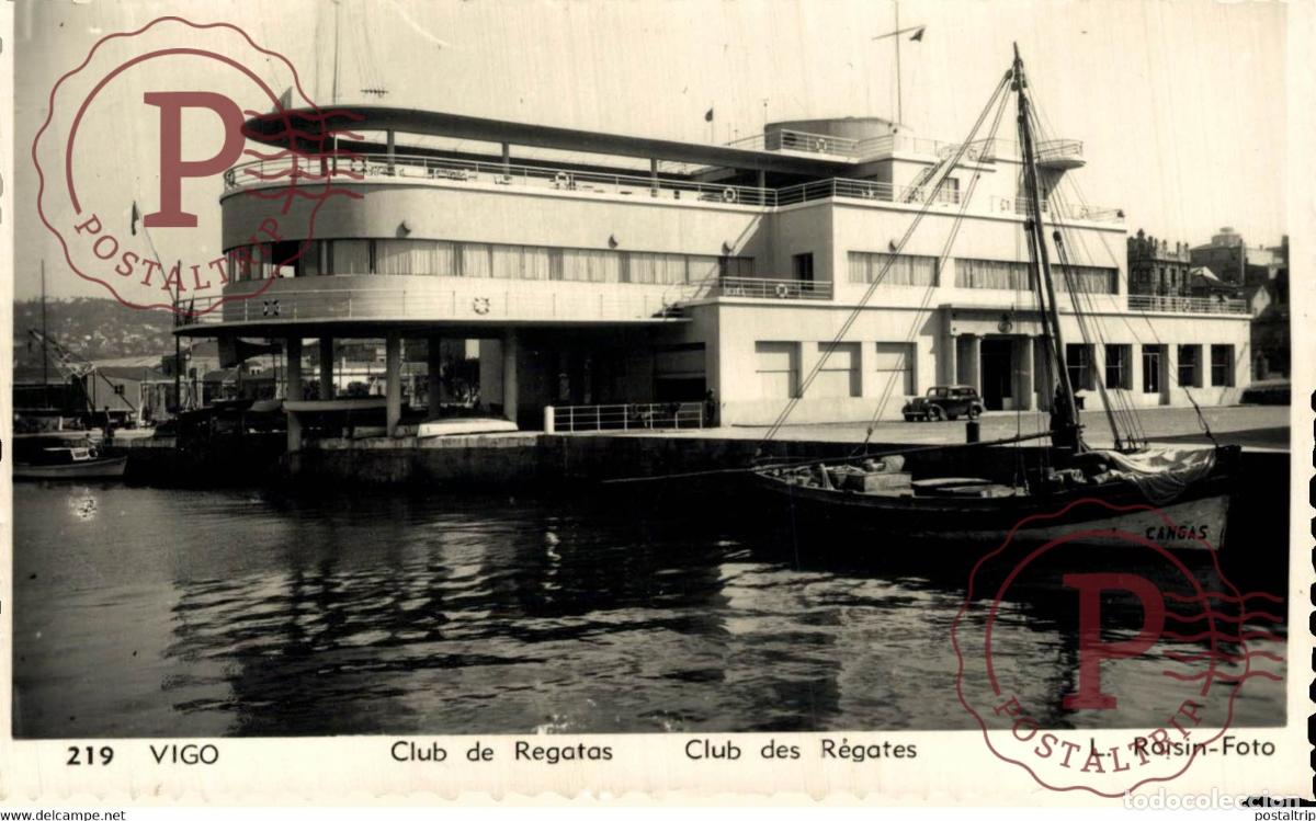 Cartoline: VIGO CLUB DE REGATAS L ROISIN FOTO GALICIA ESPA&Ntilde;A ESPAGNE