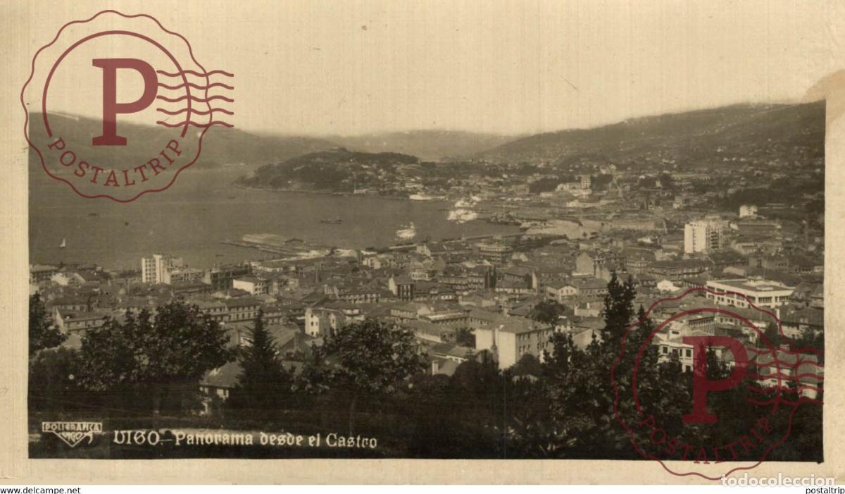 Cartes Postales: VIGO PANORAMA DESDE EL CASTRO GALICIA ESPA&Ntilde;A ESPAGNE
