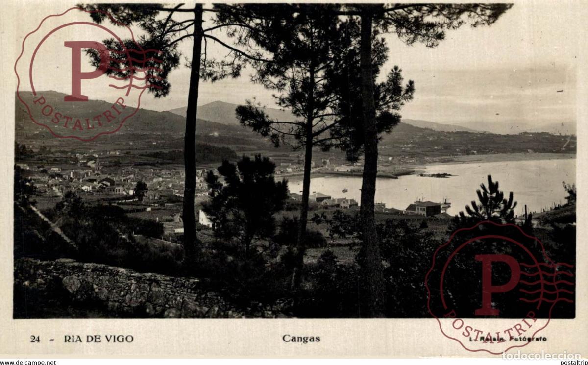 Cartes Postales: RIA DE VIGO CANGAS GALICIA ESPA&Ntilde;A ESPAGNE