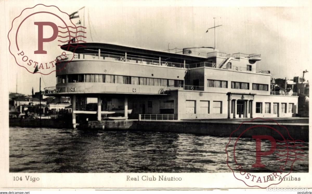 Cartoline: VIGO REAL CLUB NAUTICO GALICIA ESPA&Ntilde;A ESPAGNE
