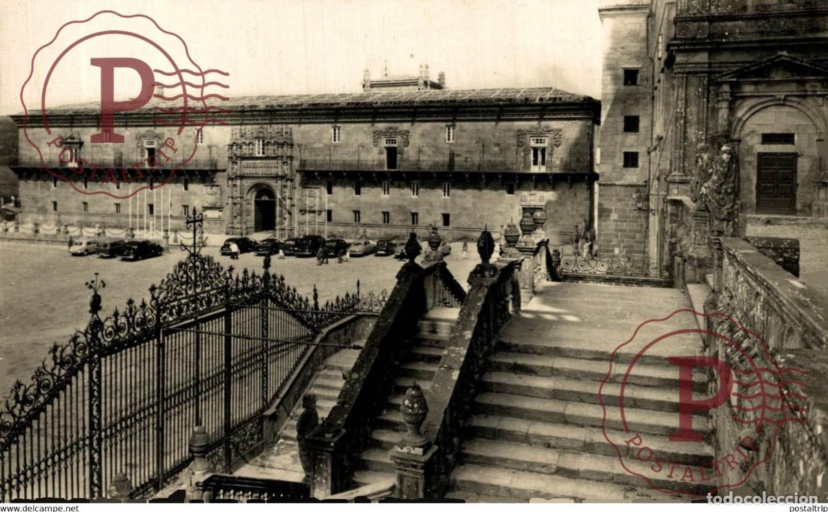 Postcards: SANTIAGO DE COMPOSTELA HOSTAL DE LOS REYES CATOLICOS GALICIA ESPA&Ntilde;A ESPAGNE