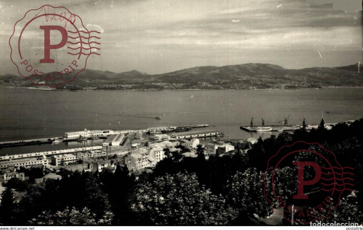 Postcards: VIGO EL BERBES DESDE EL CASTRO GALICIA ESPA&Ntilde;A ESPAGNE