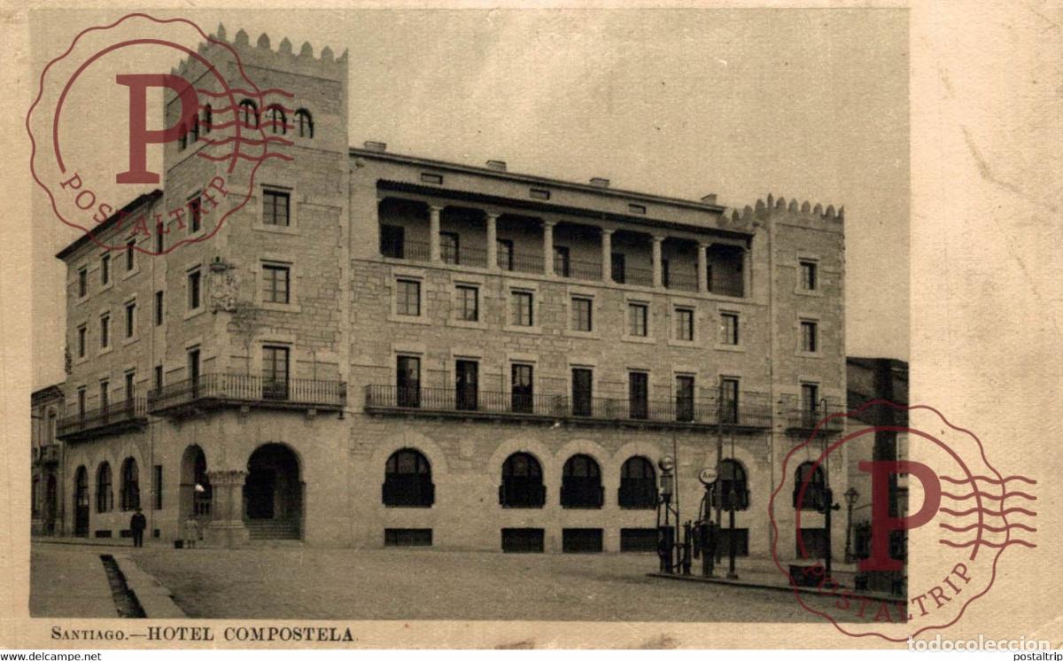 Postcards: SANTIAGO HOTEL COMPOSTELA GALICIA ESPA&Ntilde;A ESPAGNE