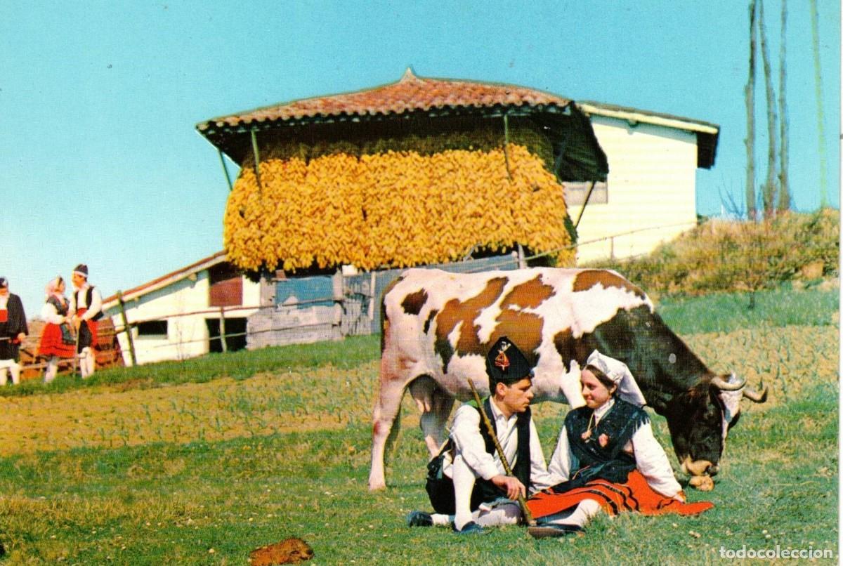 Postales: :::: B67 - POSTAL - FOLKLORE ASTUR - CORTEJANDO