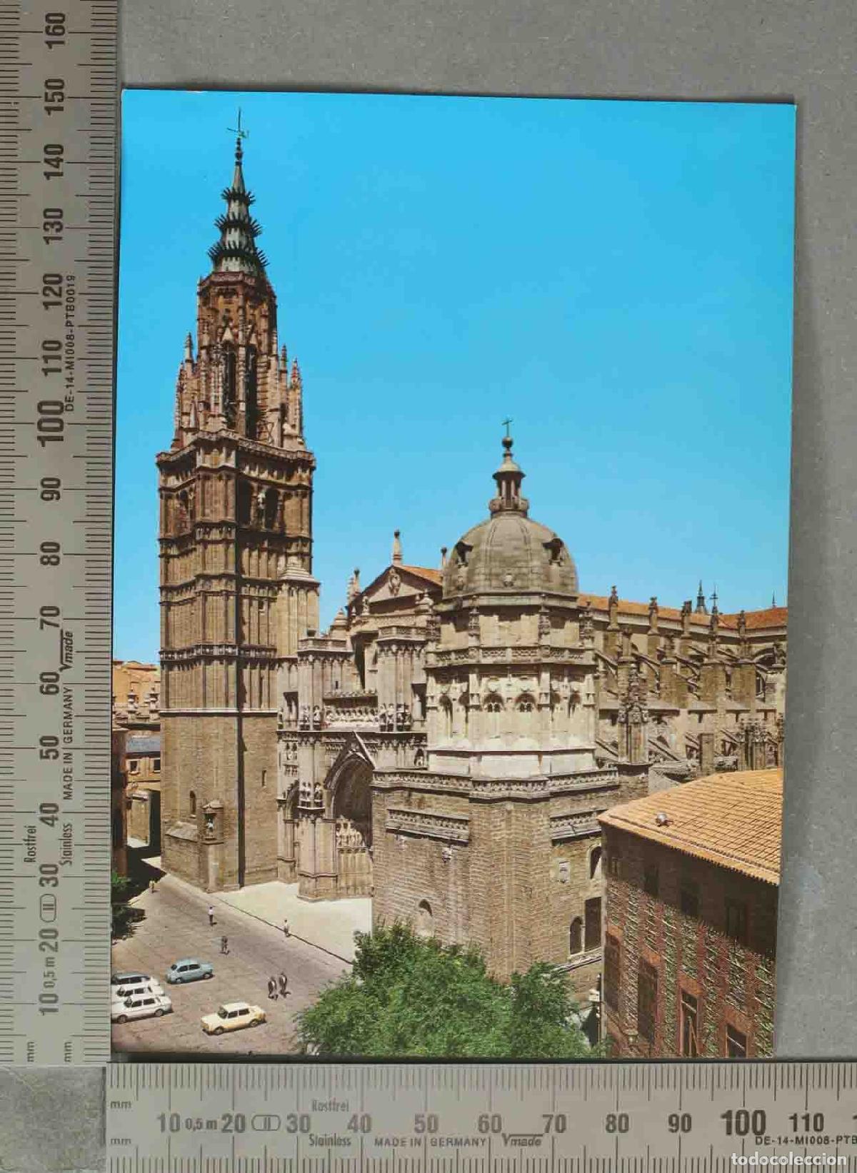 Postales: POSTAL. Santiago de Compostela - Catedral - Fachada de las Plater&iacute;as