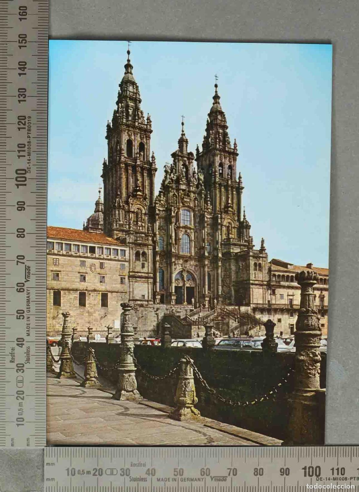 Postales: POSTAL. Catedral de Santiago de Compostela - Fachada del Obradoiro