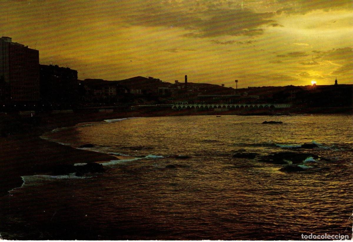 Postales: :::: B354 - POSTAL - LA CORU&Ntilde;A - PLAYA DE RIAZOR - Foto 1
