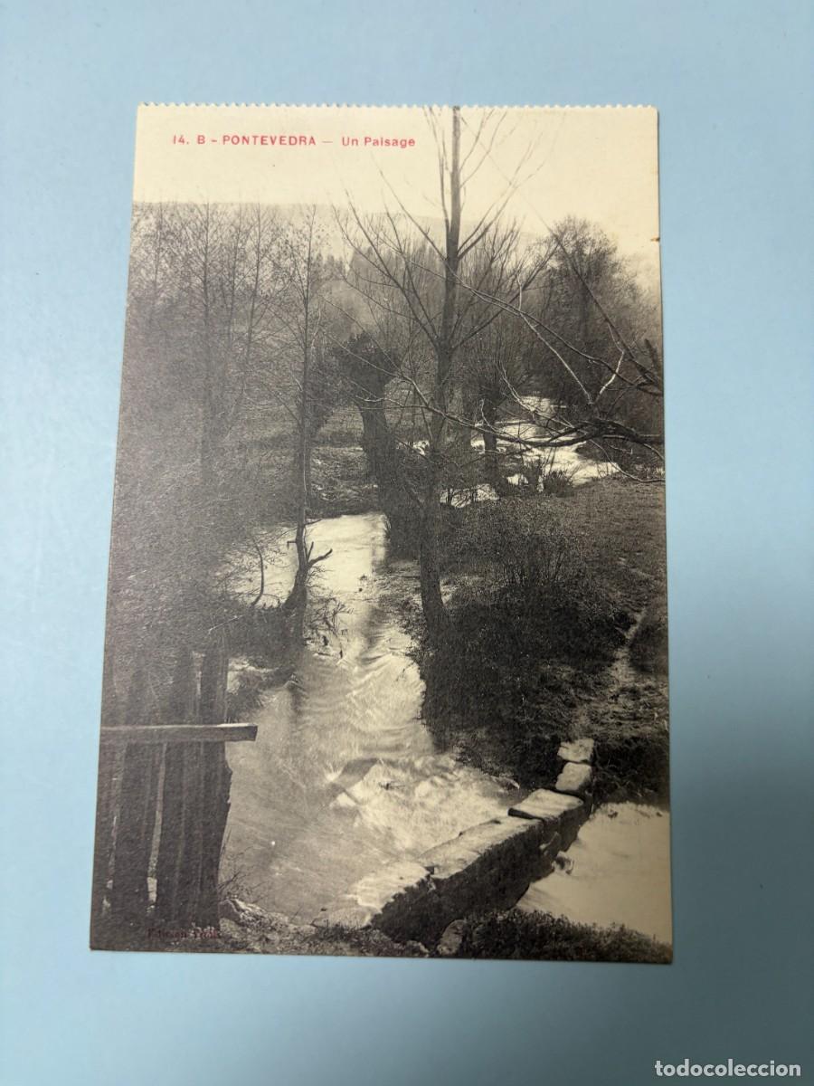 Postales: TARJETA POSTAL. PONTEVEDRA. 14. B.- UN PAISAJE