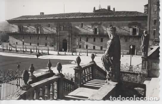 Postales: CORU&Ntilde;A SANTIAGO DE COMPOSTELA SIN ESCRIBIR HOSTAL REYES CATOLICOS