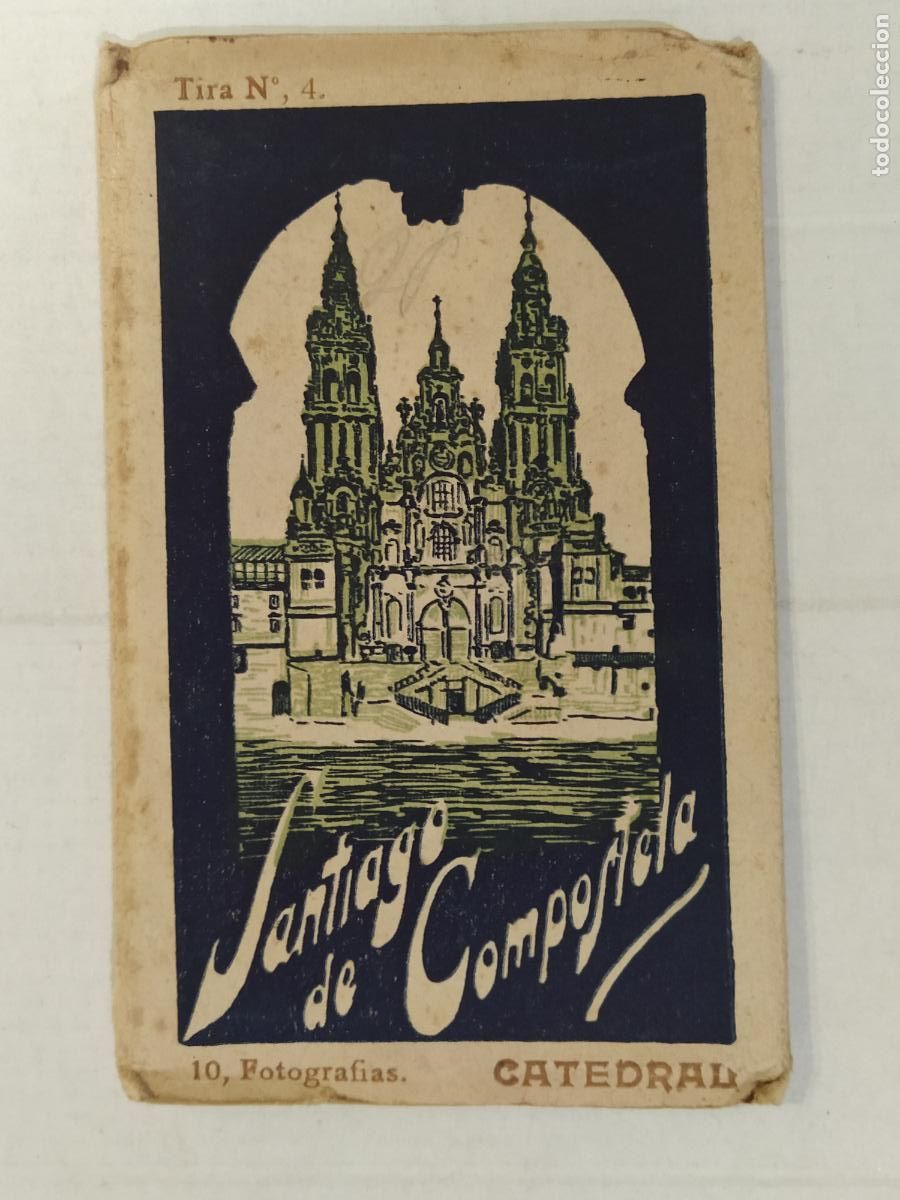 Postales: SANTIAGO DE COMPOSTELA - CATEDRAL - BLOC DE POSTALES ANTIGUAS - (116.255)