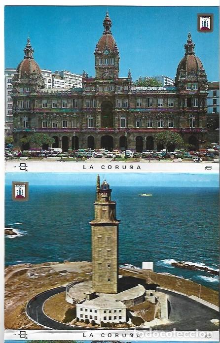 Postales: LIBRO FLEXO DE POSTALES CON 10 VISTAS DE LA CORU&Ntilde;A