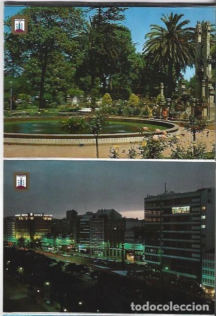 Postales: LIBRO FLEXO DE POSTALES CON 10 VISTAS DE LA CORU&Ntilde;A - Foto 3