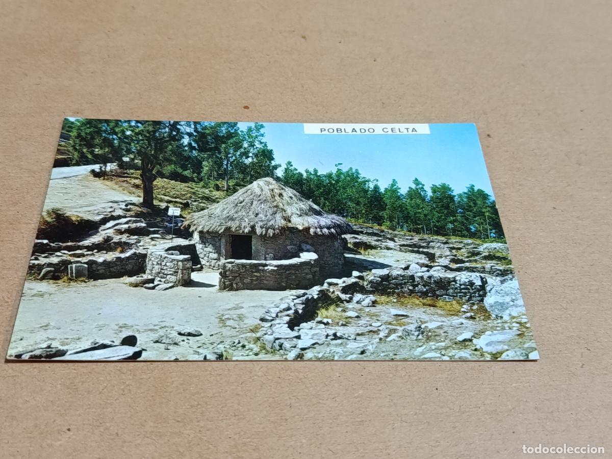 Postais: PONTEVEDRA - POSTAL LA GUARDIA - MONTE DE SANTA TECLA - POBLADO CELTA