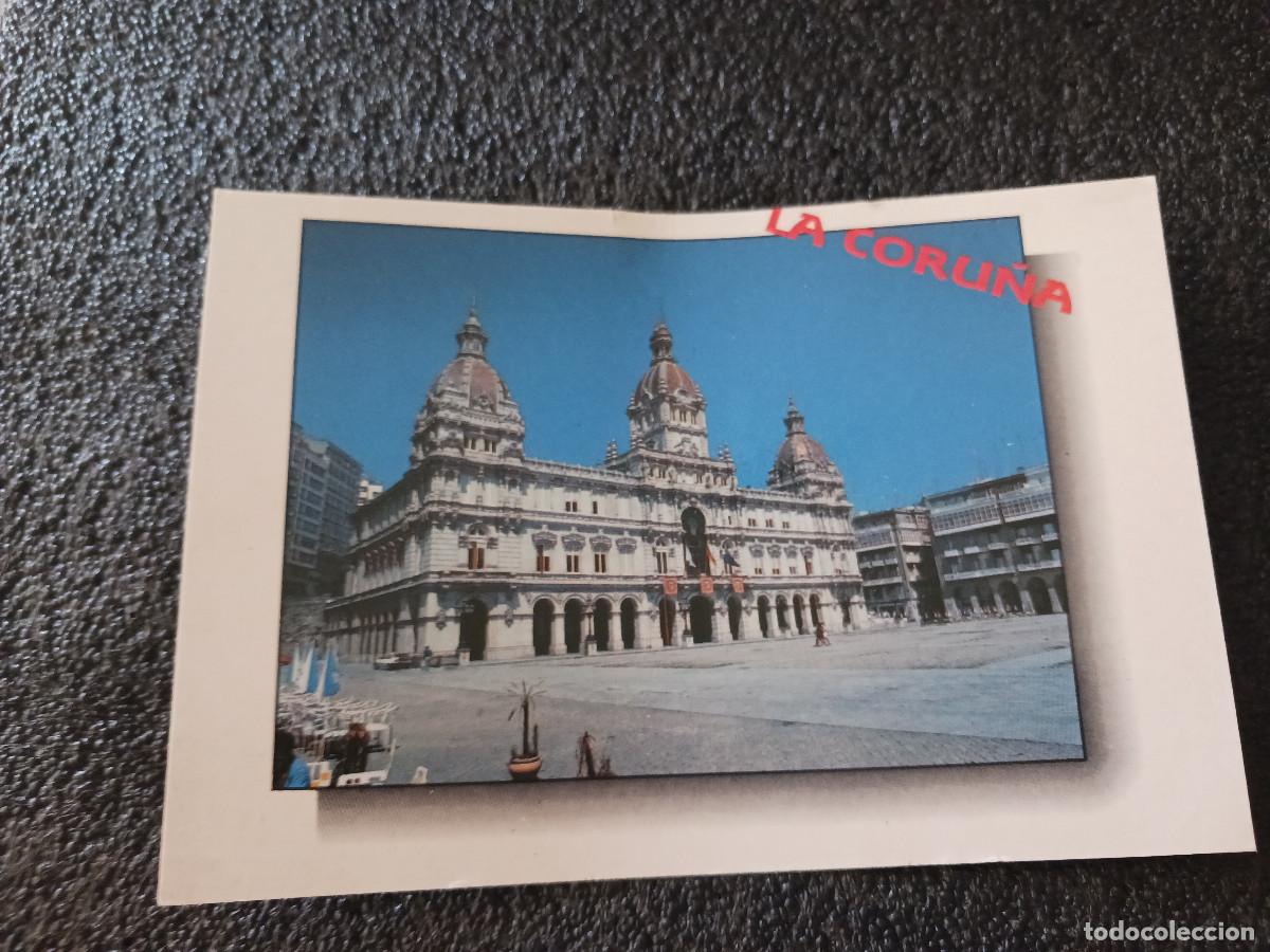 Postales: 277 la coru&ntilde;a, plaza de maria pita, ayuntamiento, ed. arribas