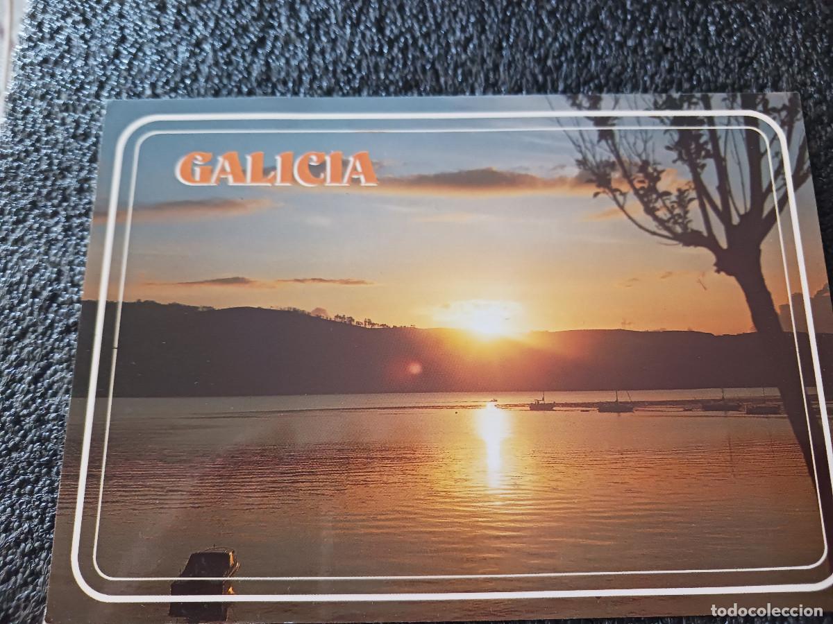 Postales: 957 galicia, puesta de sol, ed. arribas