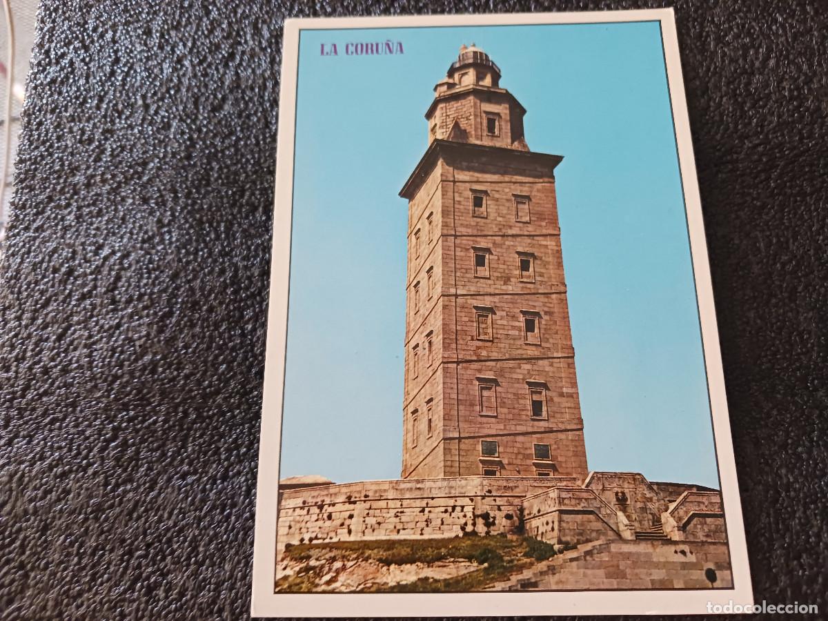 Postales: 469 la coru&ntilde;a, torre de hercules, ed. paris