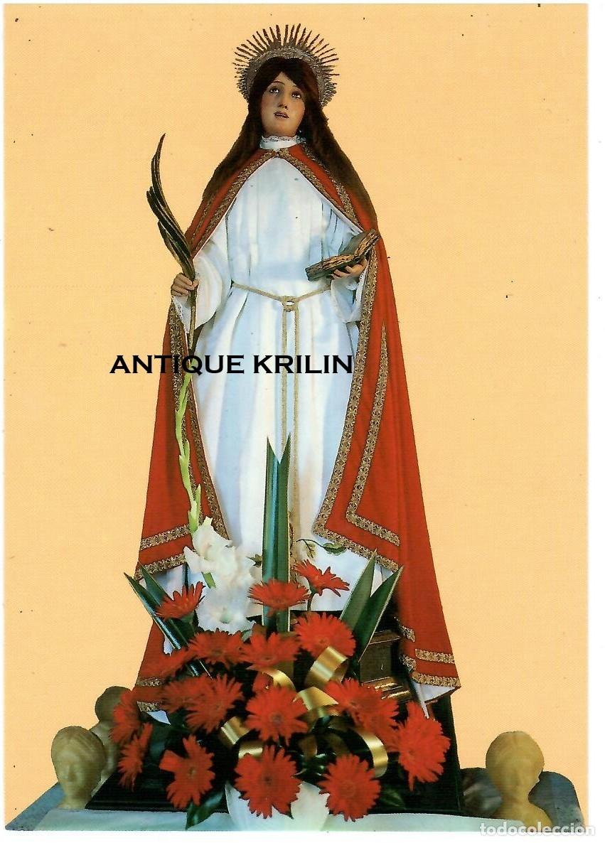 Postales: PONTEVEDRA / LA GUARDIA N&ordm; 12 VIRGEN DE SANTA TECLA / SIN FRANQUEAR / EDI. ARRIBAS