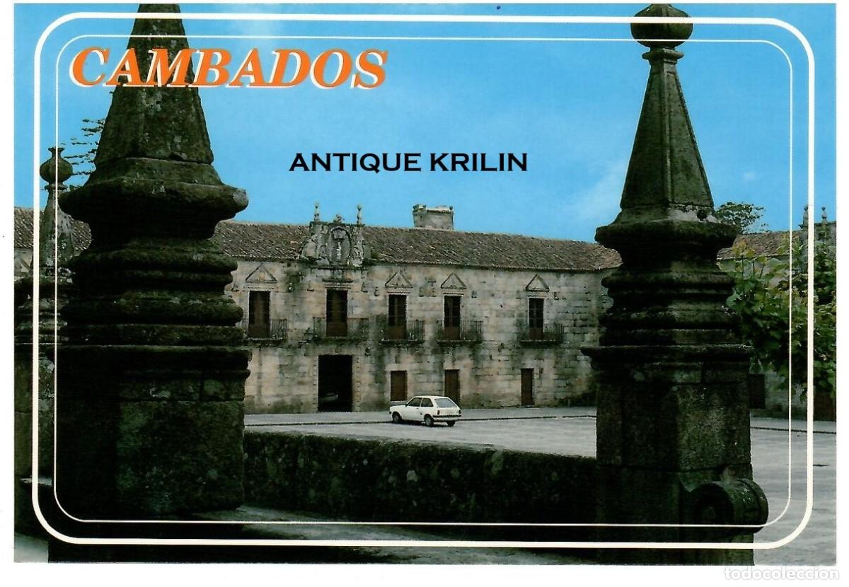 Postales: PONTEVEDRA / CAMBADOS N&ordm; 3 PALACIO DE TEFI&Ntilde;ANES / EDICIONES ARRIBAS / SIN FRANQUEAR