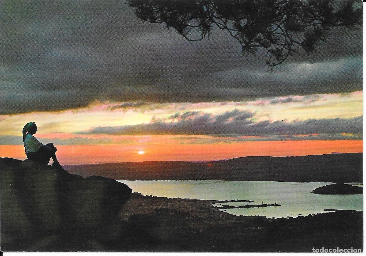 Postkarten: [POSTAL] Puesta de Sol. Mar&iacute;n (Pontevedra) (sin circular)