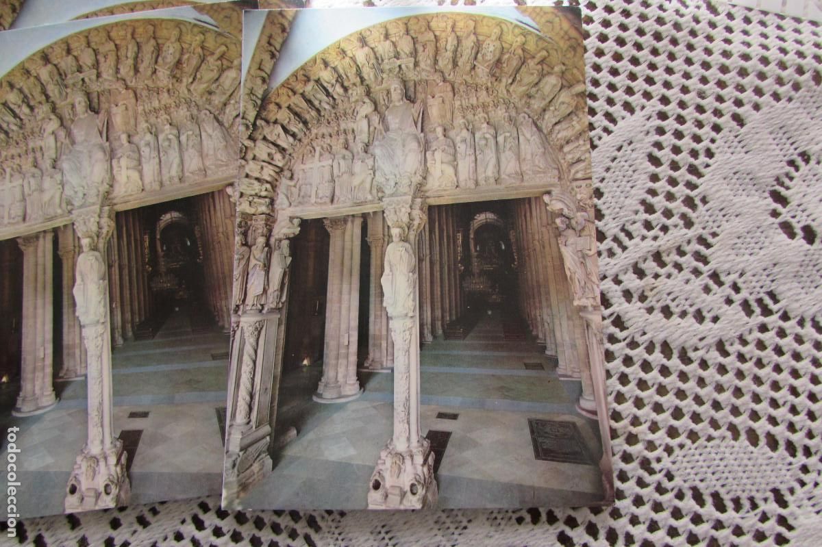 Cartoline: LOTE 5 POSTALES 2043 SANTIAGO DE COMPOSTELA CATEDRAL PORTICO DE LA GLORIA