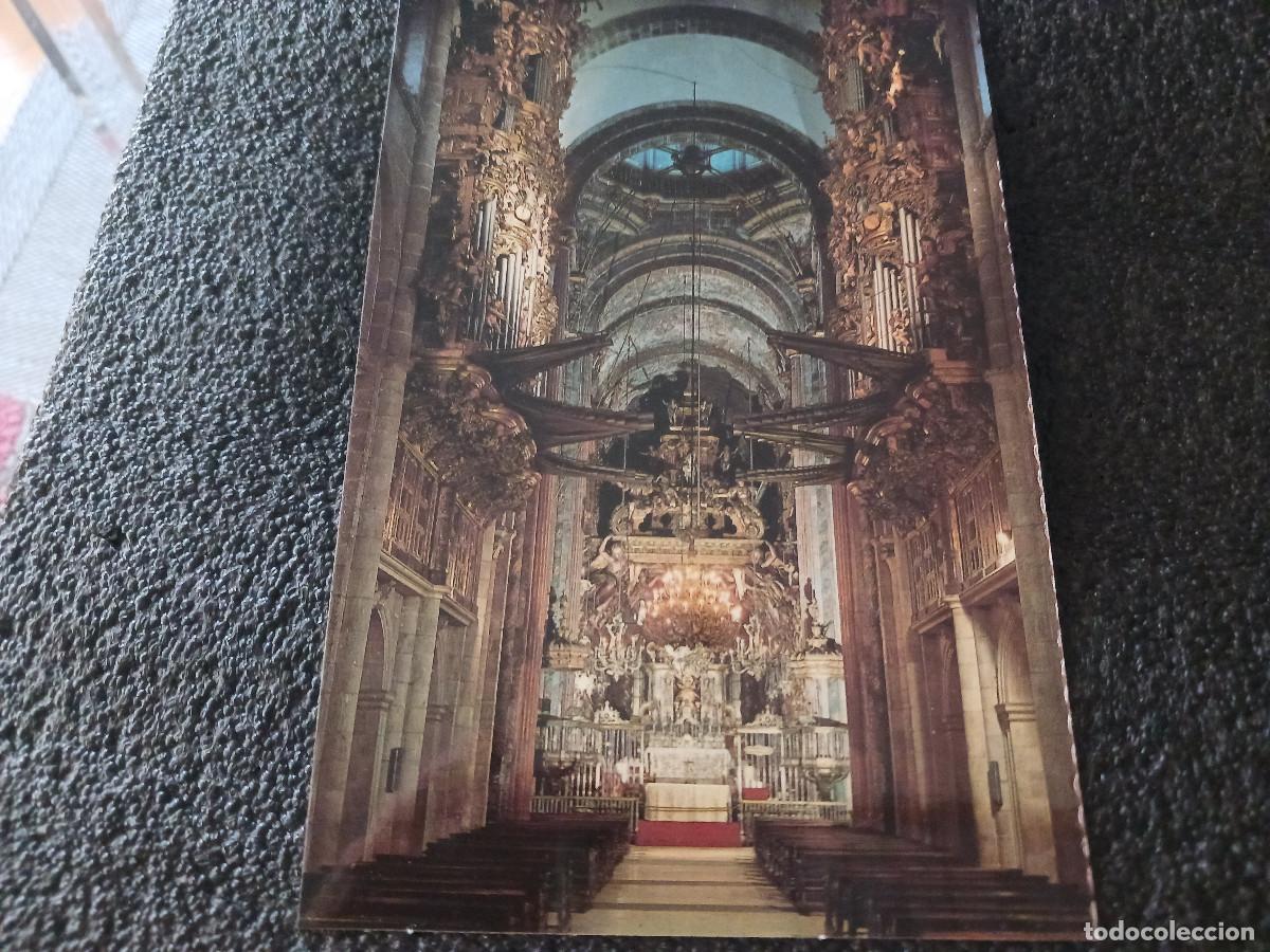 Postales: santiago de compostela, catedral, nave central, foto oronoz
