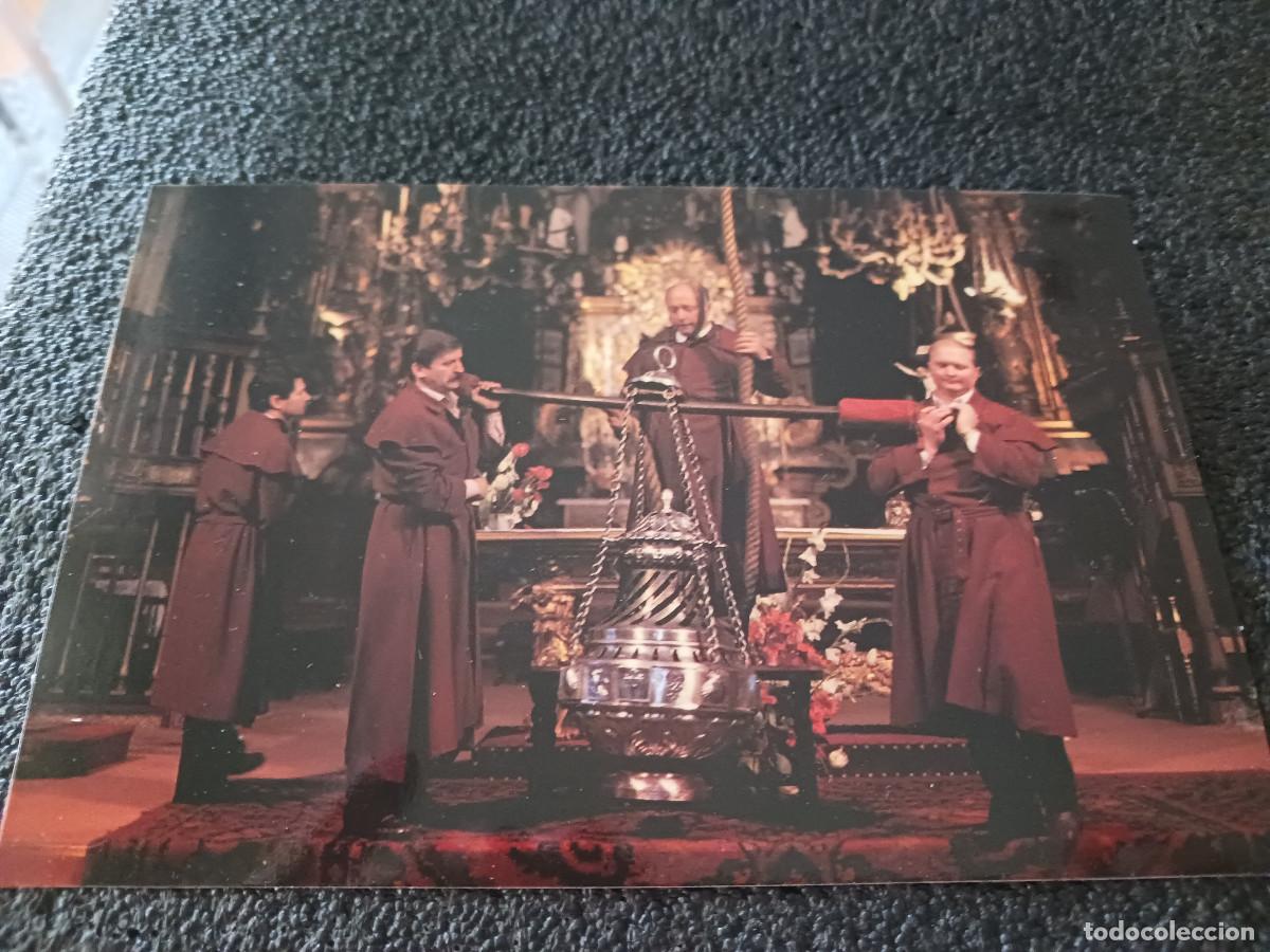 Postales: santiago de compostela, catedral, botafumeiro, ed. aldeasa 1995