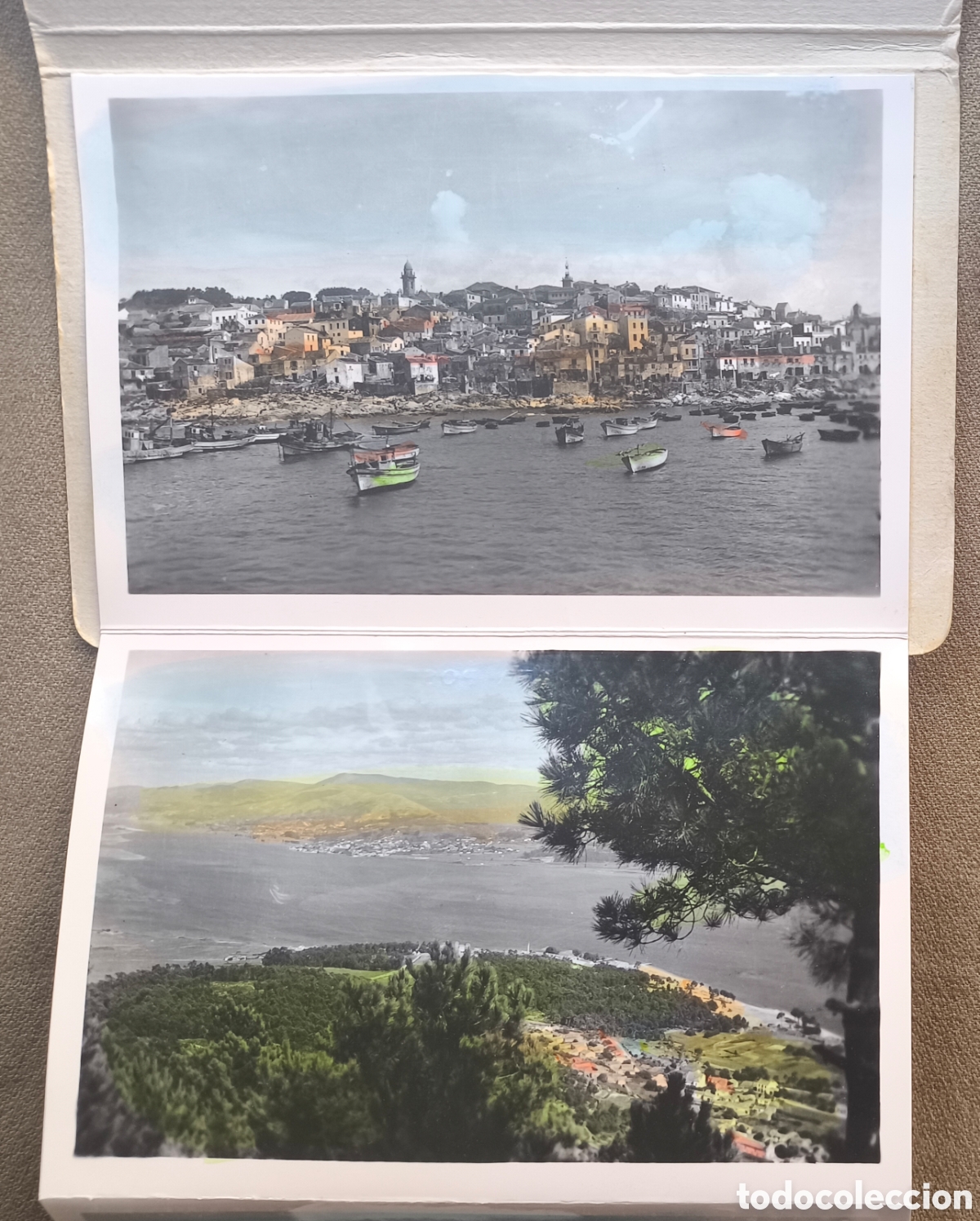 Postales: A GUARDA POSTAL FOTOGR&Aacute;FICA COLOREADA 10 BLOC PONTEVEDRA C. 1955