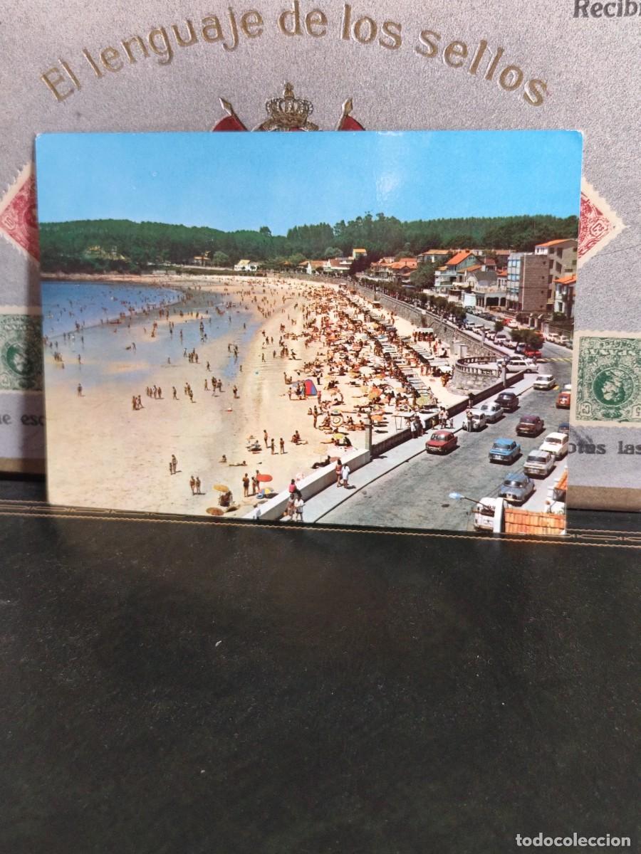 Postales: P5826 Postal Sangenjo 2058 Playa de Silgar. Ediciones Arribas