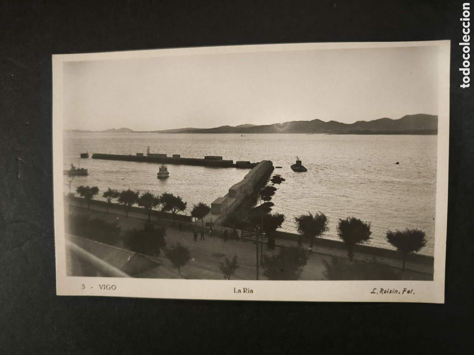 Postales: Fotograf&iacute;a postal Vigo, La R&iacute;a. L. Roisin. Galicia.