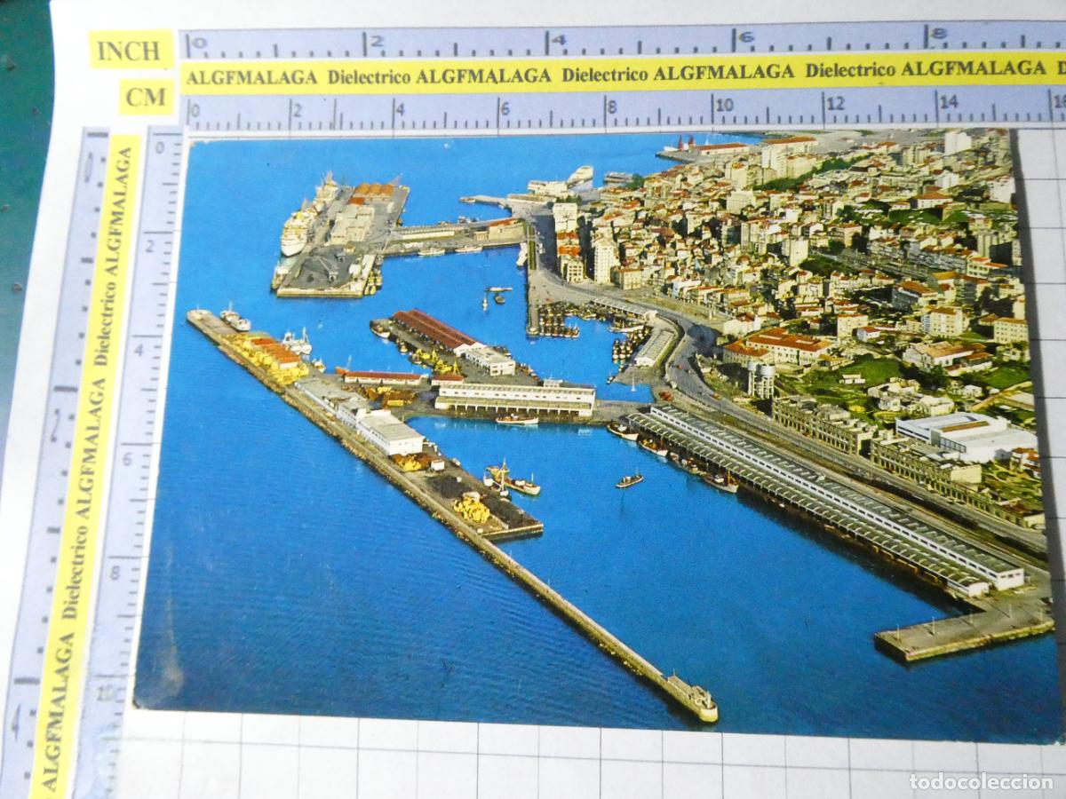 Postales: POSTAL DE PONTEVEDRA. A&Ntilde;O 1965. VIGO VISTA AEREA 407 MAXIMO DE DIOS. 2380