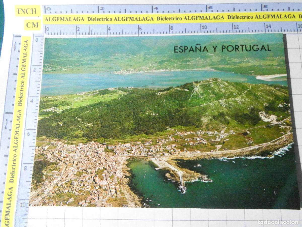 Postales: POSTAL DE PONTEVEDRA. A&Ntilde;O 1988. LA GUARDIA VISTA AEREA 3085 FAMA 2388