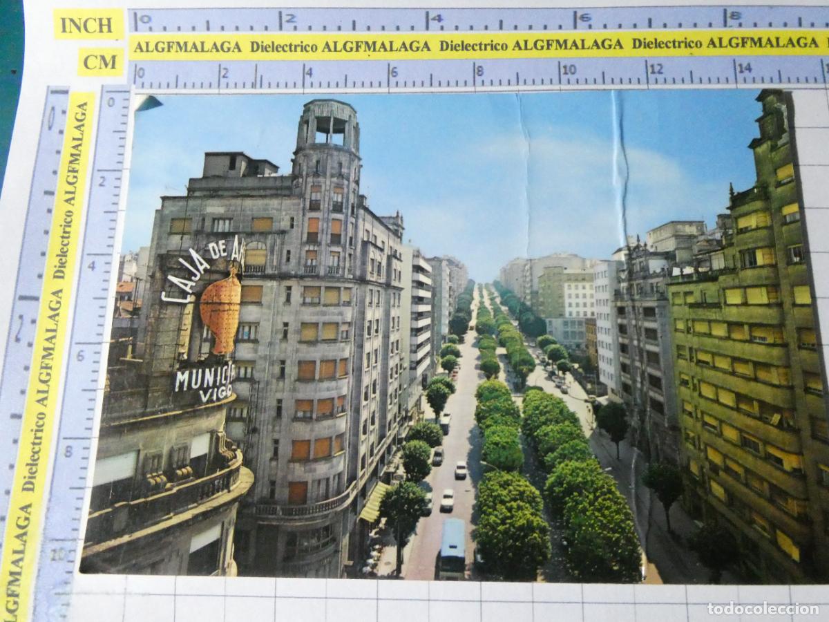 Postales: POSTAL DE PONTEVEDRA. A&Ntilde;O 1971. VIGO GRAN V&Iacute;A 3296 FAMA. 2393
