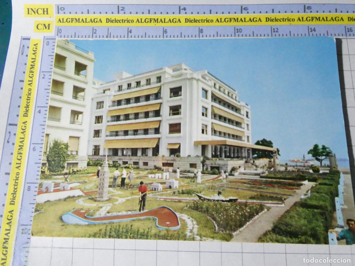 Postales: POSTAL DE PONTEVEDRA. A&Ntilde;O 1959. LA TOJA GRAN HOTEL MINIGOLF GOLF MINIATURA 9760 CAMPA&Ntilde;A. 2396