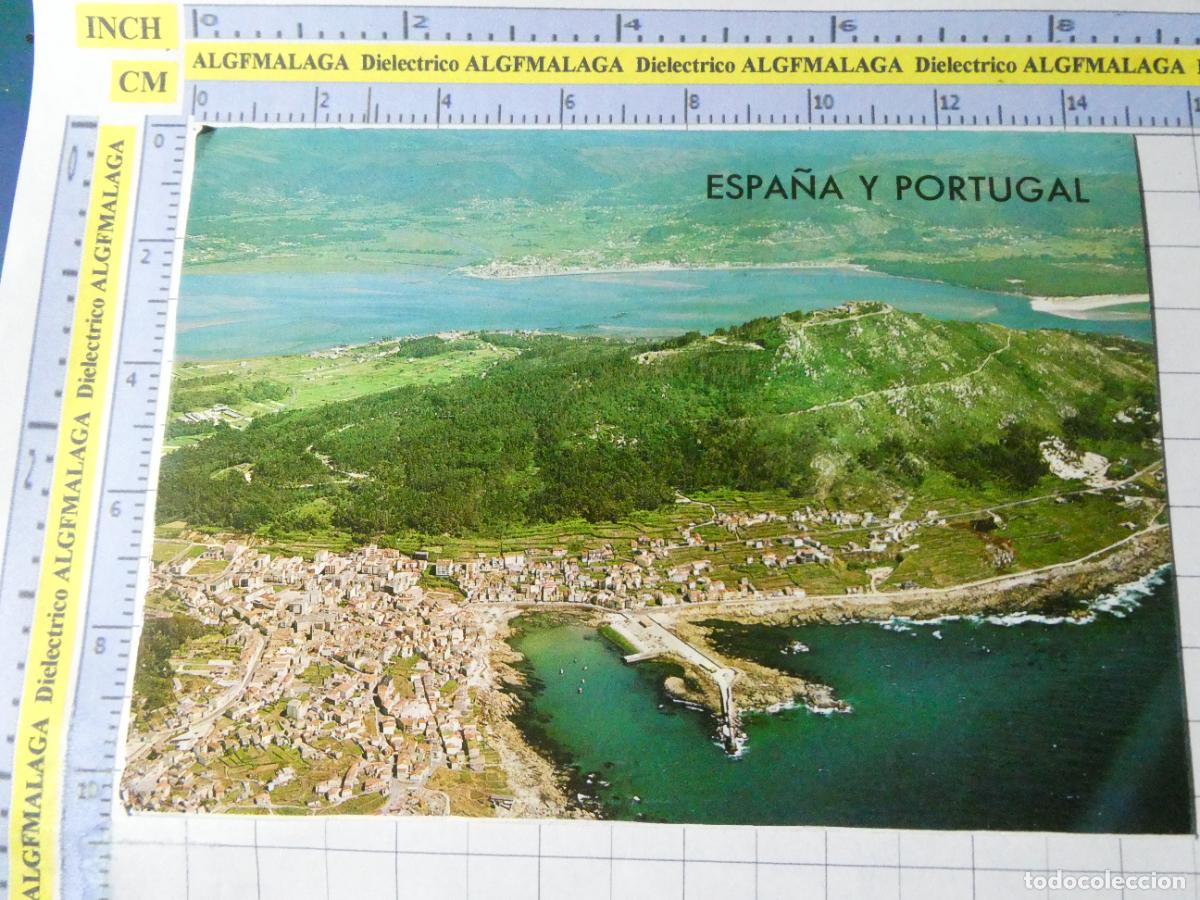 Postales: POSTAL DE PONTEVEDRA. A&Ntilde;O 1988. LA GUARDIA VISTA AEREA 3085 FAMA. 2400