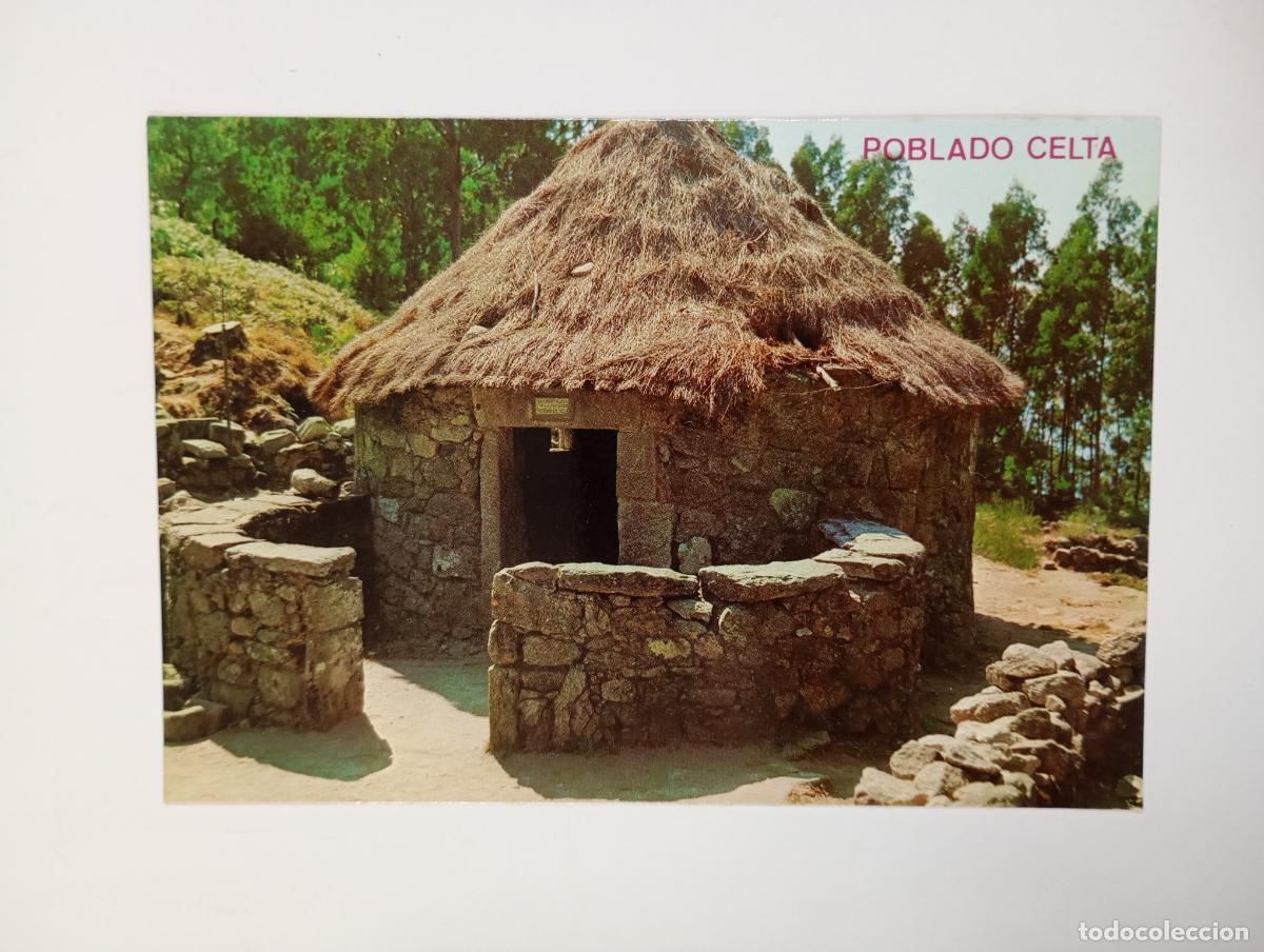Postales: POSTAL DE LA GUARDIA. PONTEVEDRA. POBLADO CELTA. TDKP29R