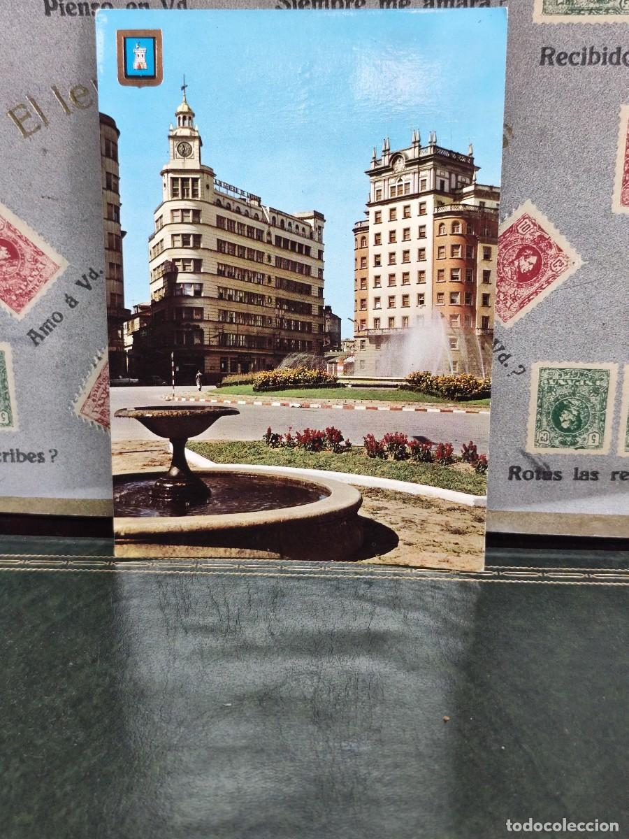 Postales: P5843 Postal El Ferrol 10 Vista parcial de la plaza de Espa&ntilde;a . Dom&iacute;nguez