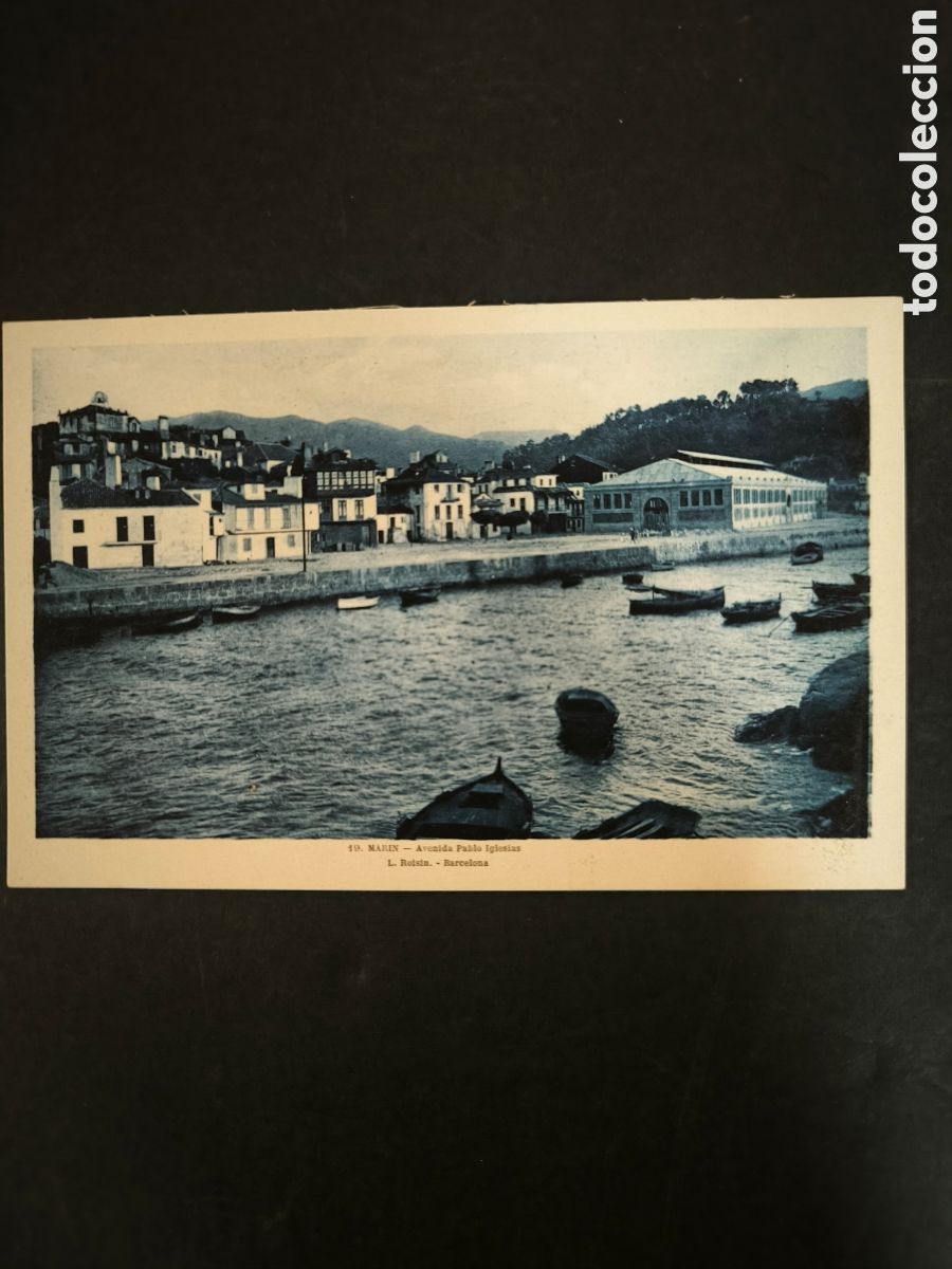 Postales: Postal Mar&iacute;n Jardines, vista parcial. L. Roisin. Pontevedra, Galicia.