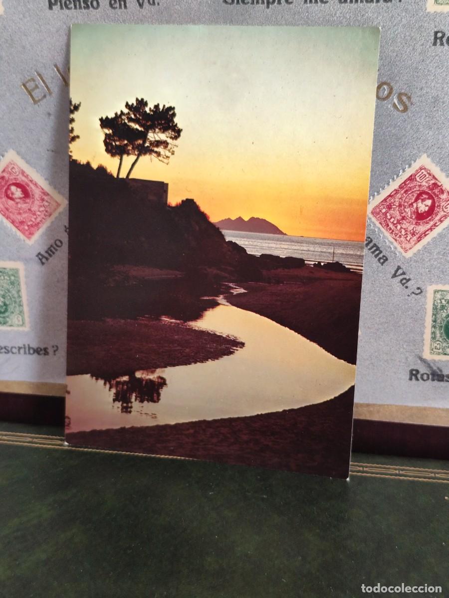 Postales: P5887 Postal Galicia 171 Puesta de sol. Edc.Alarde