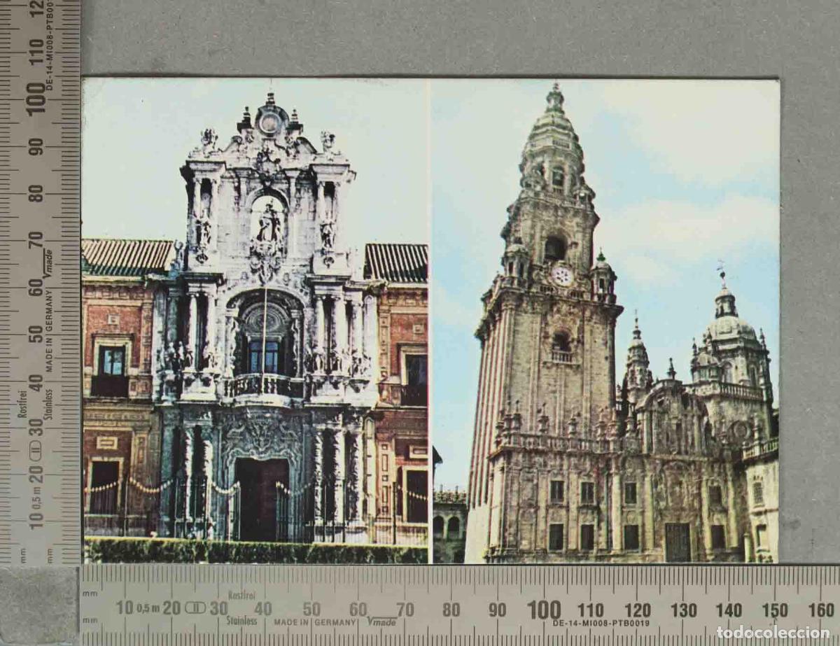 Postais: POSTAL. Santiago de Compostela - Catedral - Fachada de SAN TELMO