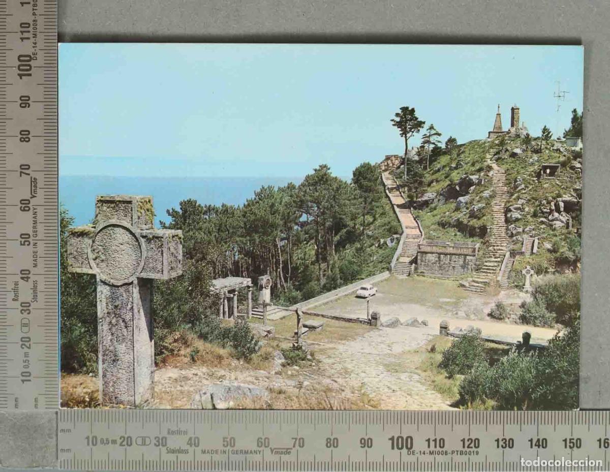 Postales: POSTAL. La Guardia - CALVARIO Y PULPITO