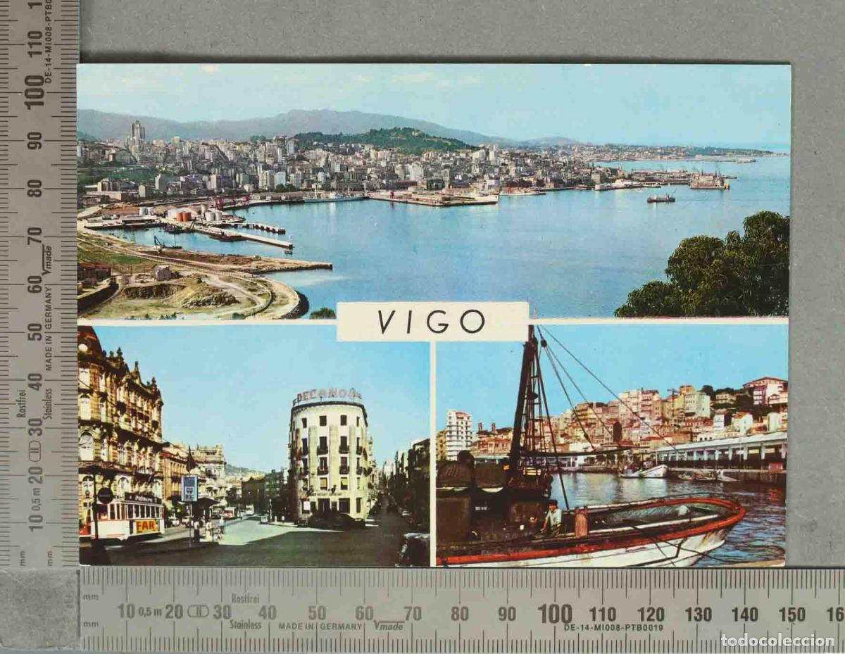 Postales: POSTAL. Vigo - Panor&aacute;mica de la ciudad y el puerto